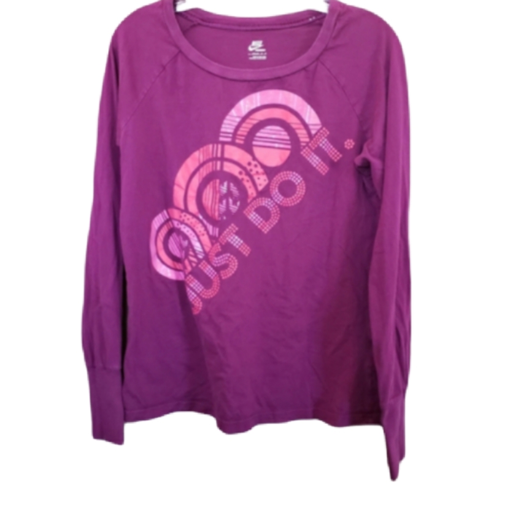 Magenta "Nike Just Do It" Tee